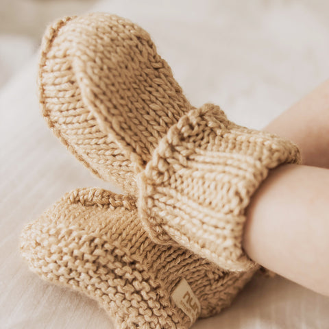 hand knitted babywear