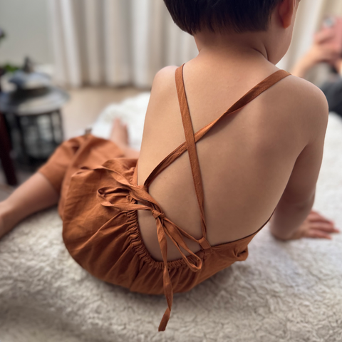 Umber PLAYsuit baby romper