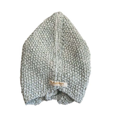 baby bonnet (seed stitch)